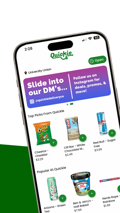 Quickie Delivery Screenshot