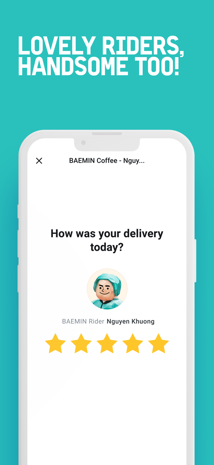 BAEMIN - Food delivery app