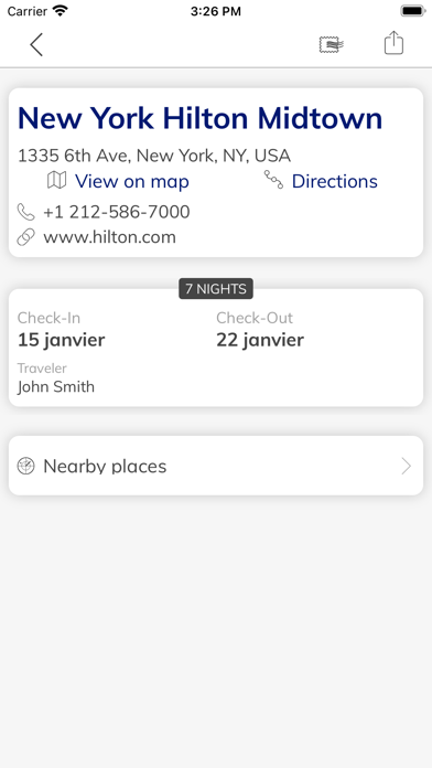 Travel Guard Travel Tracer Screenshot