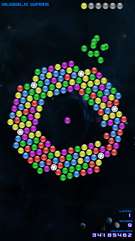 #3. Bubble Wars (iOS) 由: Modular Dreams Inc