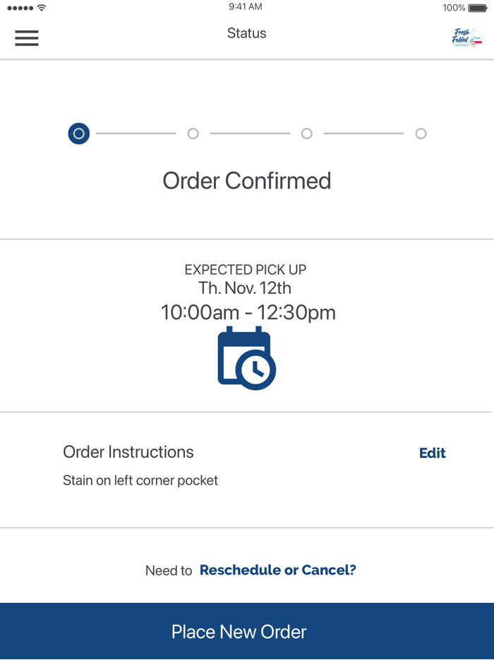 Fresh Folded Laundry