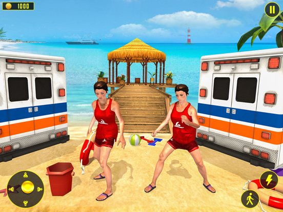 Beach 911 Emergency Dispatcher iPad screenshot 4 - Games app