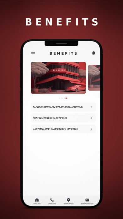 Global Benefits Georgia Screenshot