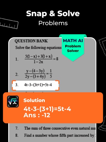 Math AI: Scientific Calculatorのおすすめ画像1