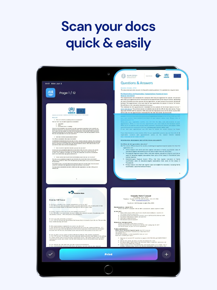 Smart Air Printer AI Scan PDF