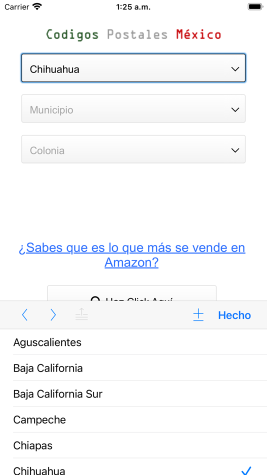 Códigos Postales México - 3.0 - (iOS)