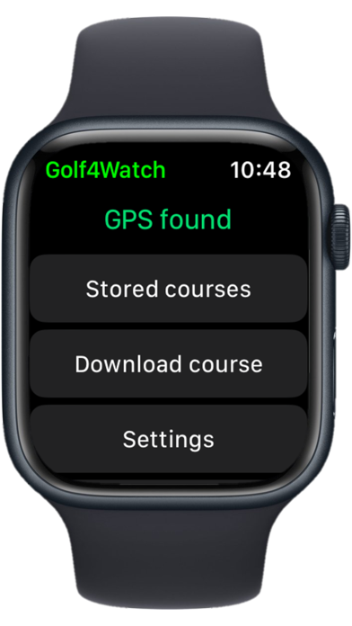 Golf4Watch Rangefinder Screenshot