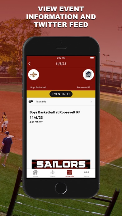 Heritage Middle School Sailors Screenshot