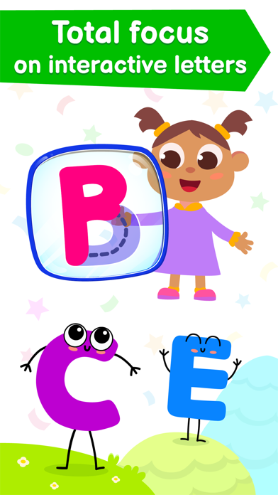 ABC Phonics Kids Reading Games Screenshot