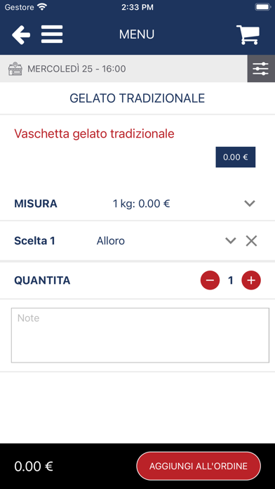 Gelato per locali Screenshot