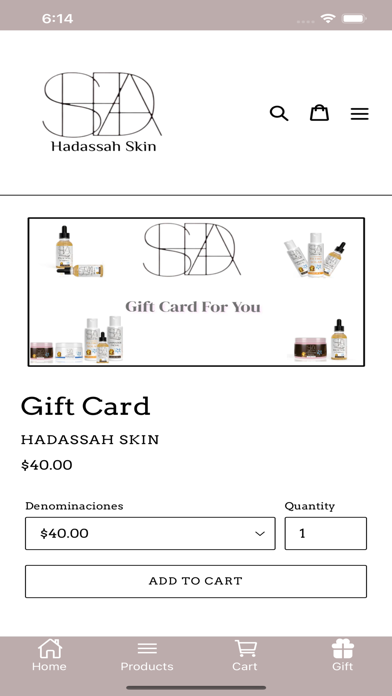 HADASSAH SKIN Screenshot