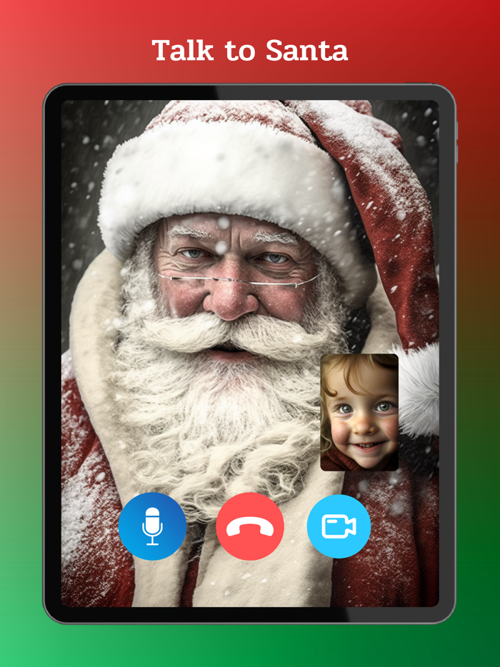 Santa Claus Call and Wallpaper