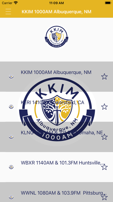 KKIM AM 1000 Screenshot