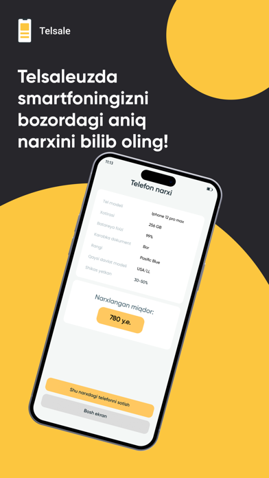 Telsaleuz | Телефон бозор Screenshot