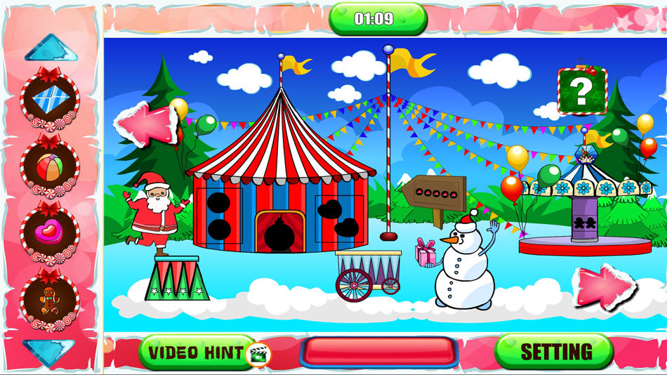 #2. Infinite Christmas Escape Game (iOS) 由: Vembarasi Mariyappan