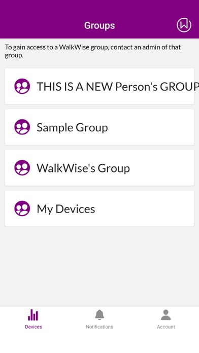 WalkWise for Organizations Screenshot