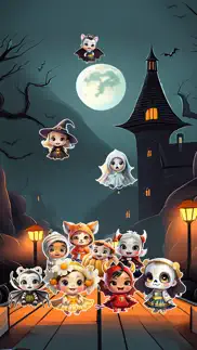 halloween kids stickers iphone screenshot 1