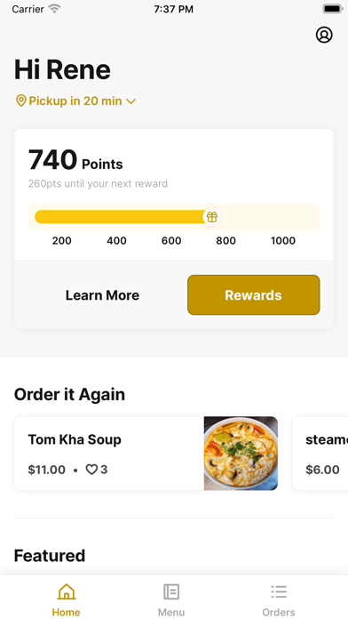 Lan Xang Restaurant Screenshot