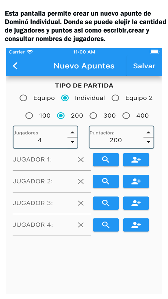 #4. Dominó Score FS (iOS) By: Francisco Flete
