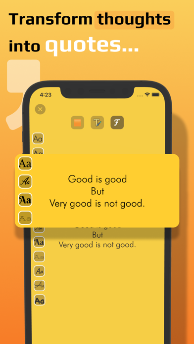 Motivation Quotes App Screenshot