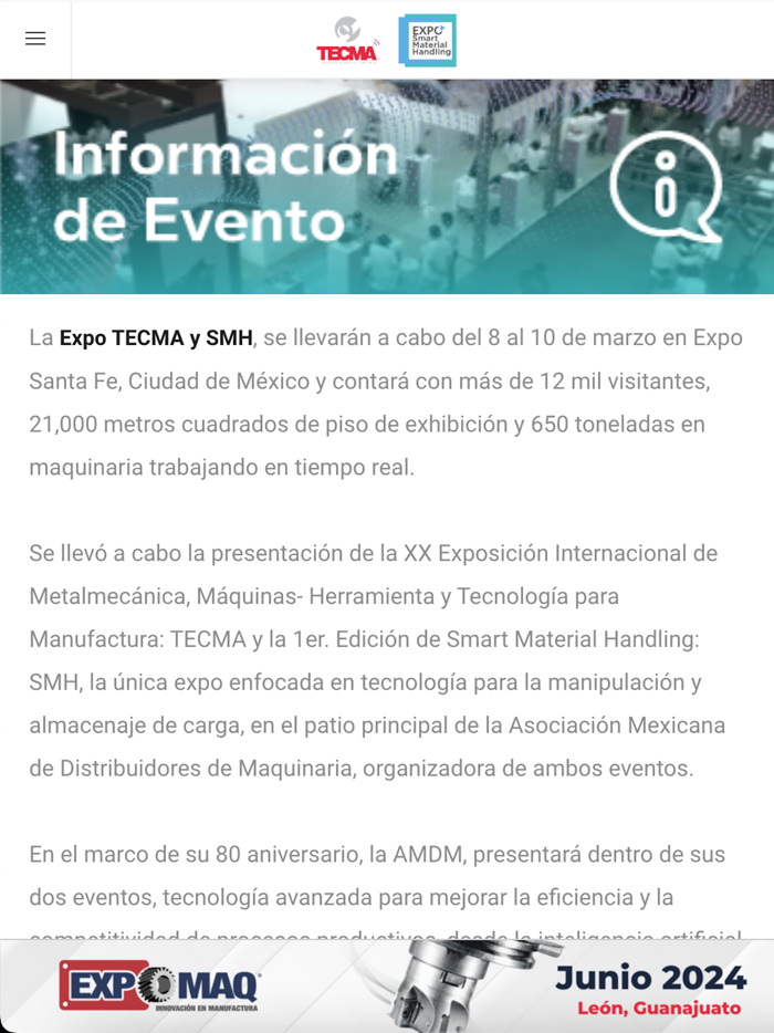 Expo Tecma-SMH