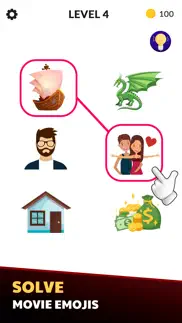 movie emoji puzzle: match game iphone screenshot 1
