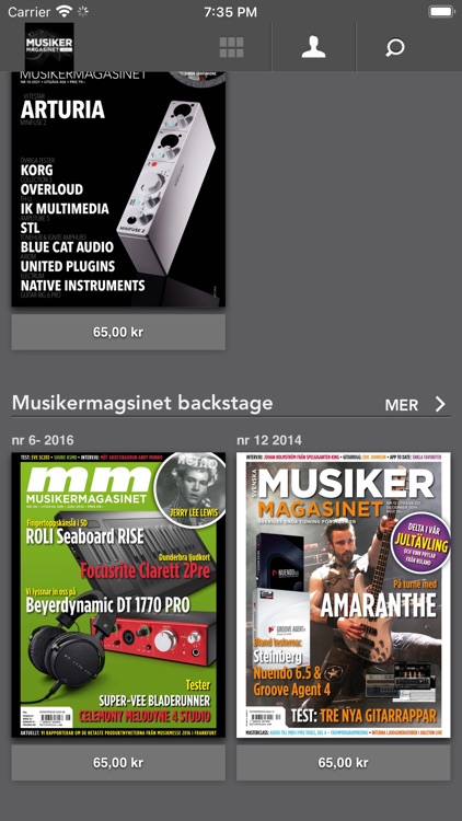 Tidningen Musikermagasinet