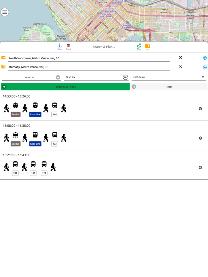 Vancouver Transit - Metro Area