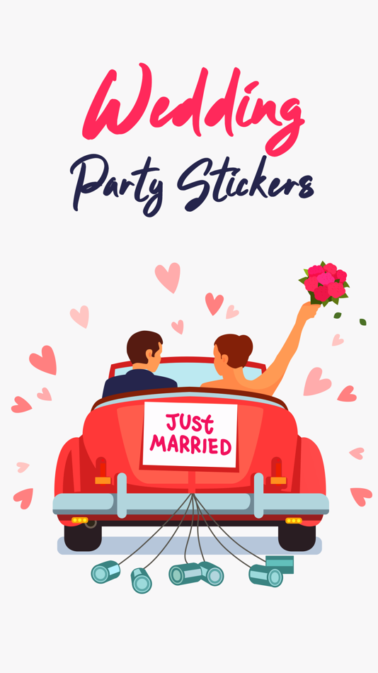 Wedding Party Sticker - 1.2 - (iOS)