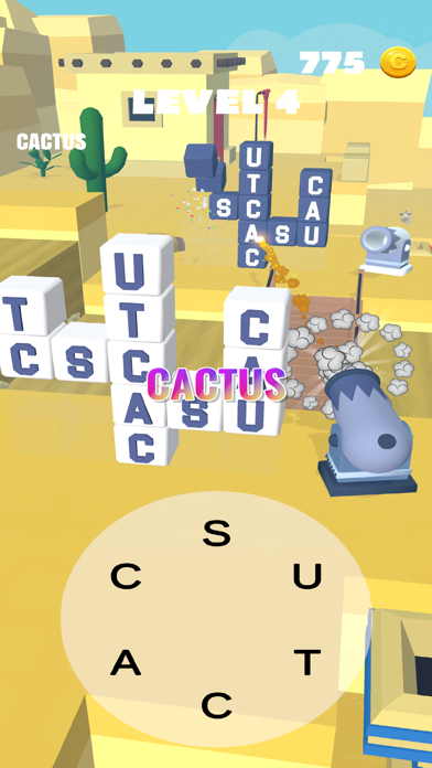 Letter Shot 3D! Screenshot