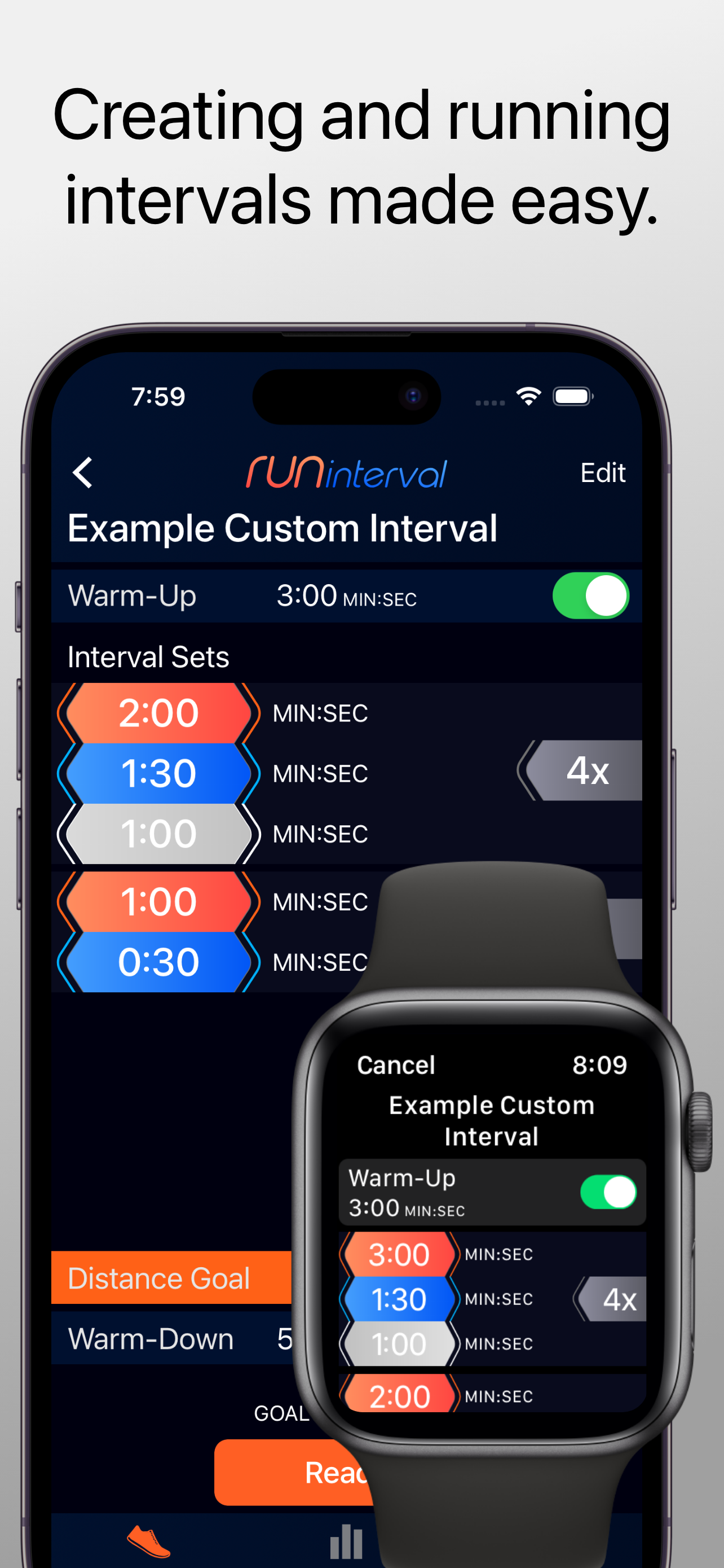 RUN interval - Running Timer