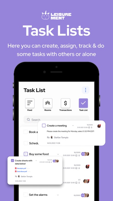 Leisurement Screenshot