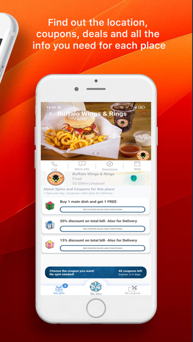 SpinDeals app Screenshot