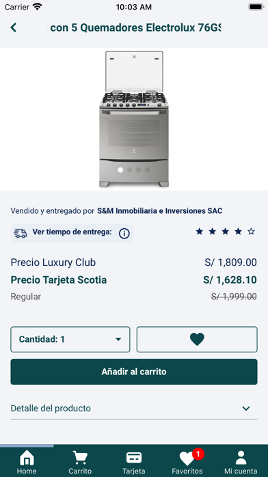 Luxury Club Perú Screenshot