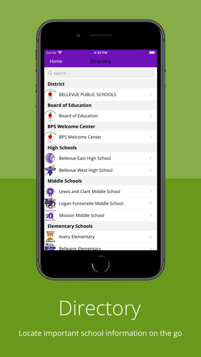 Bellevue Public Schools Screenshot