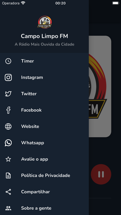 Campo Limpo FM Screenshot