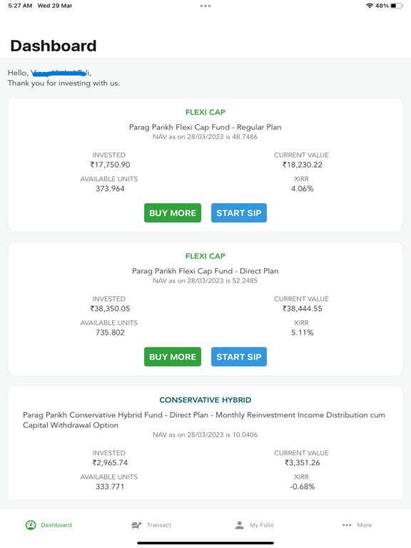 Screenshot #6 pour PPFAS SelfInvest