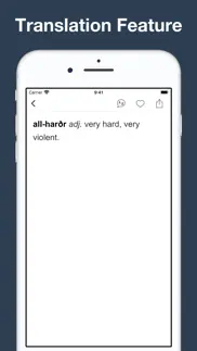 combined icelandic dictionary iphone screenshot 4