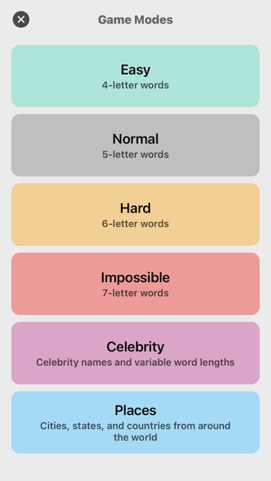 Word Games – PuzzWord Screenshot