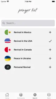 prayer list - a prayer app iphone screenshot 3