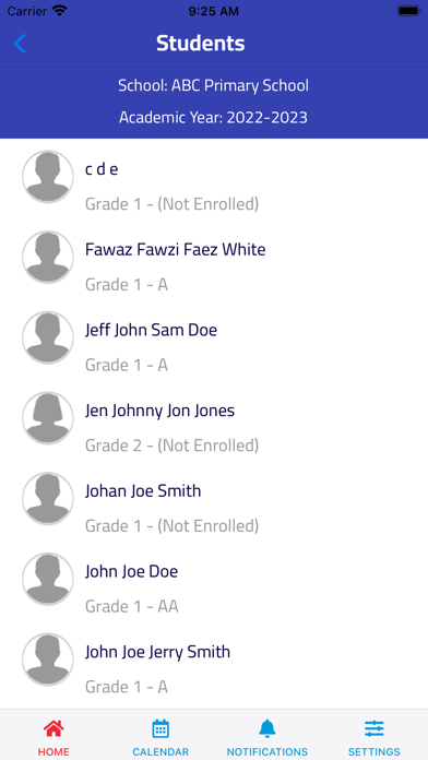 Epic EMIS - School and Teacher Screenshot