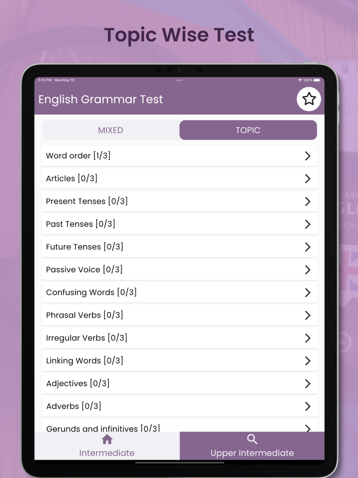 English Grammar Test 2024