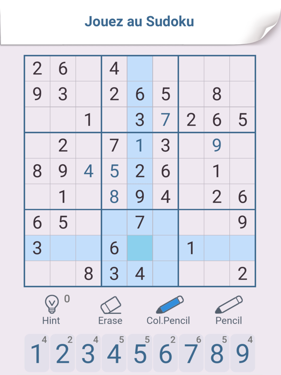 Screenshot #4 pour Sudoku Brain Puzzles