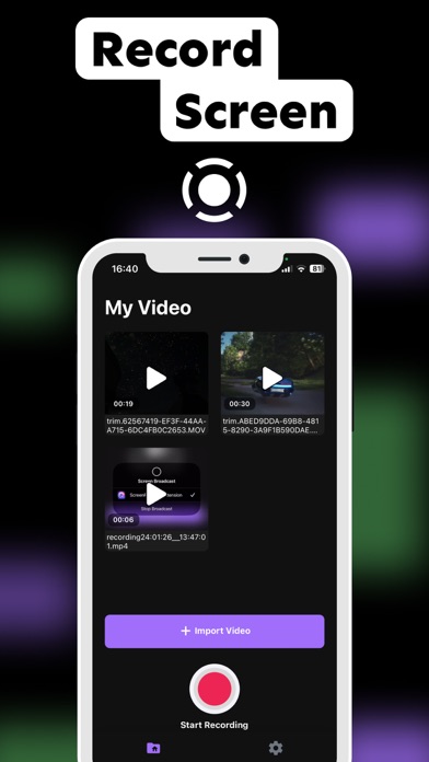 Screen Recorder＋Face Cam Screenshot