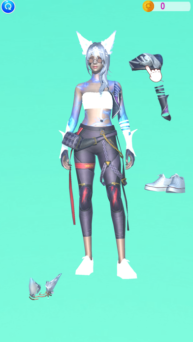 Jigsaw Beauty Girl 3D Screenshot