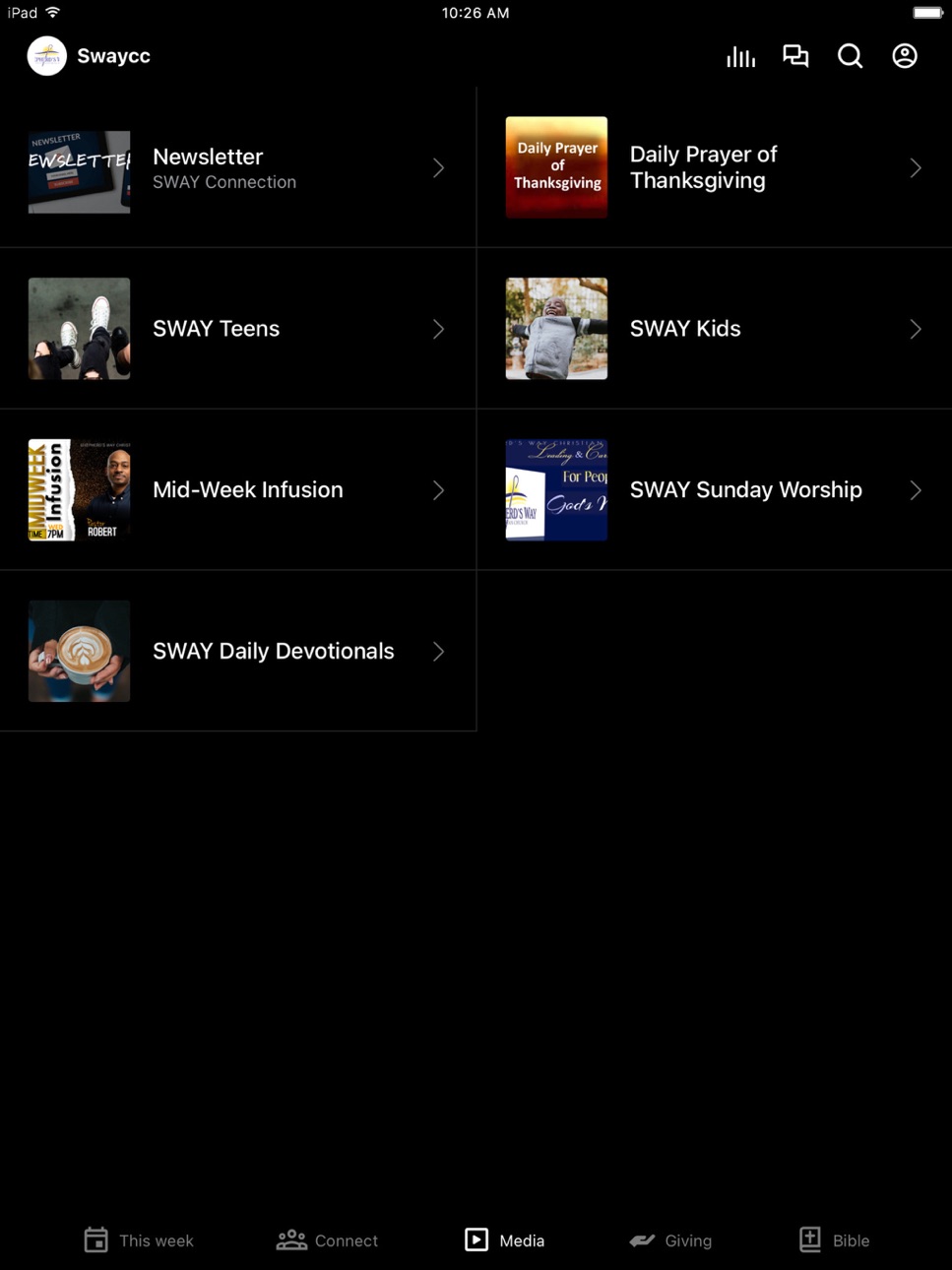iPad screenshot