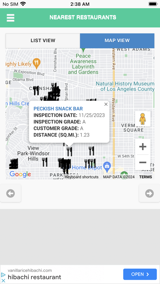 #3. No Dining Curves (iOS) 由: Vanguard Info Tech, LLC