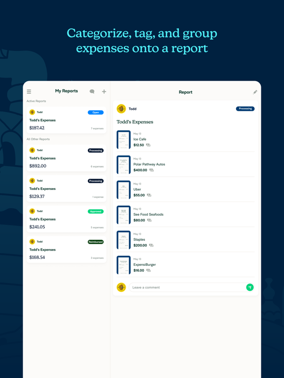 Expensify: Receipts & Expensesのおすすめ画像2