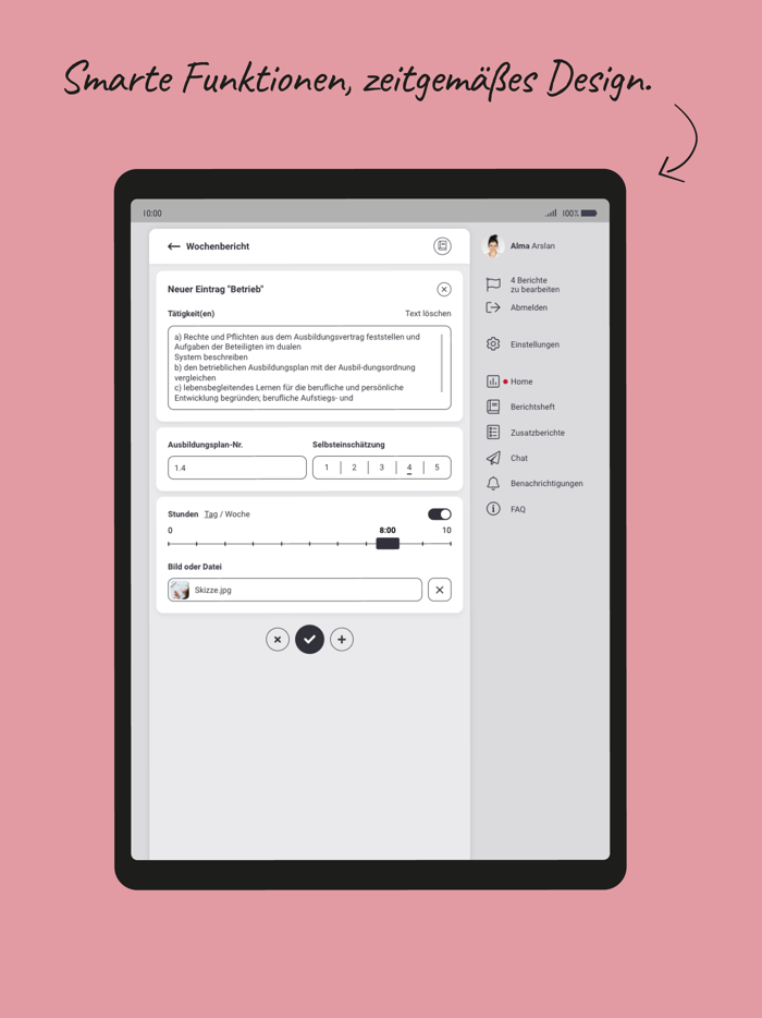 Azubi-App Konditorenhandwerk