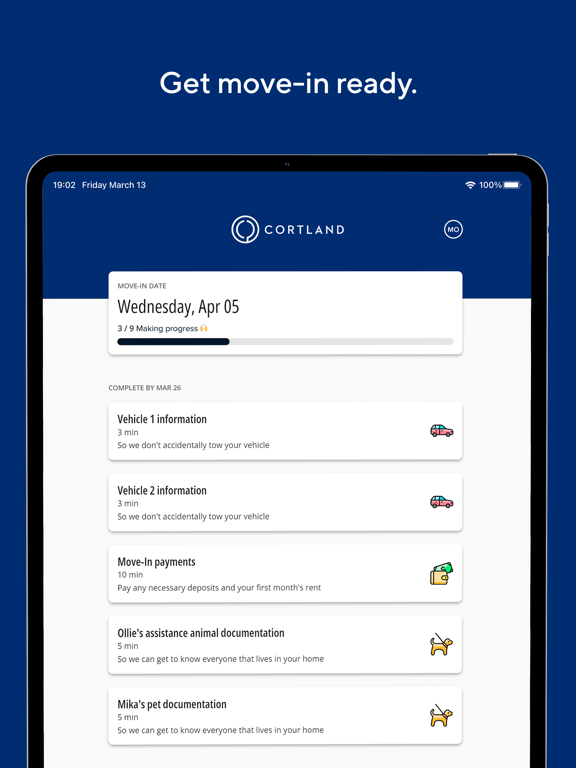App screenshot